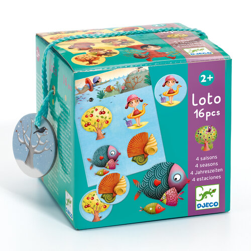 Djeco Lotto 4 Seizoenen 2+
