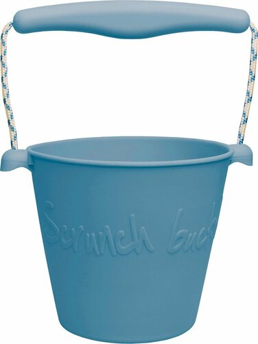 Scrunch Bucket flexibele emmer Blauw