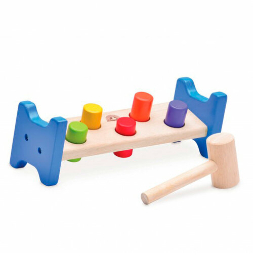Wonderworld -  Houten Hamerbank Blauw