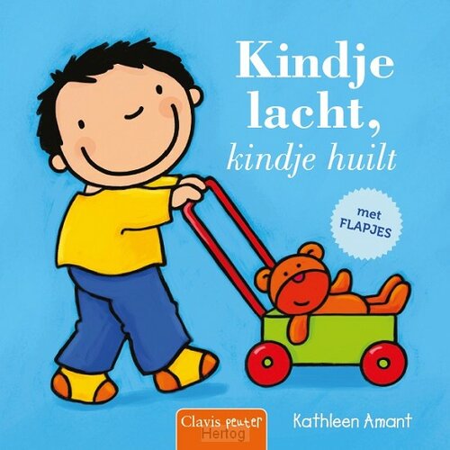 Clavis Flapjesboek Kindje lacht, kindje huilt 2+