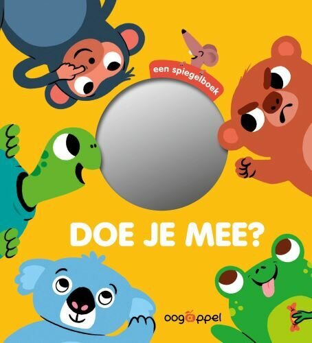 Oogappel Kartonboek Doe je mee? 1+