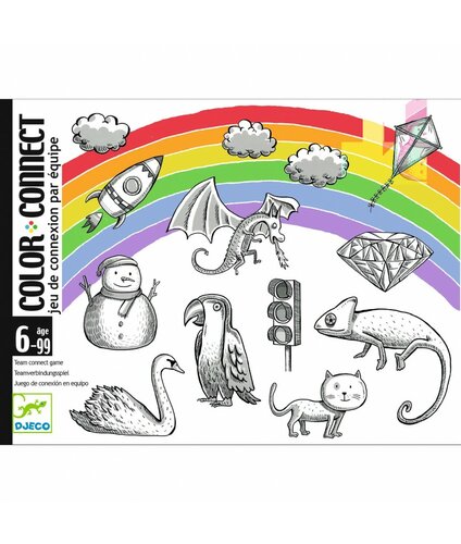 Djeco Kaartspel Color Connect 6+