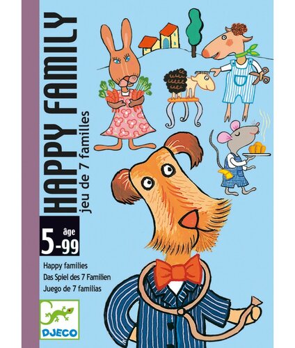 Djeco Kaartspel Happy Family 5+