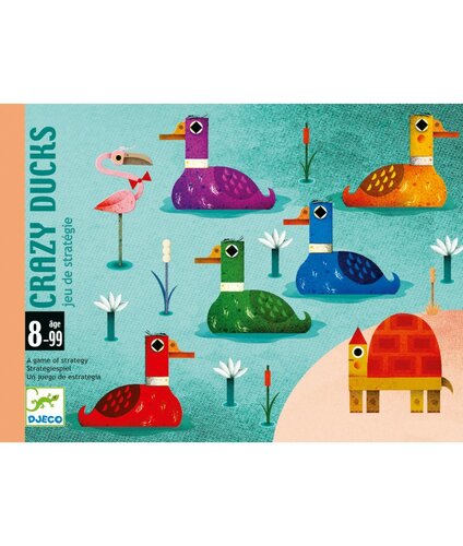 Djeco Kaartspel Crazy Ducks 8+