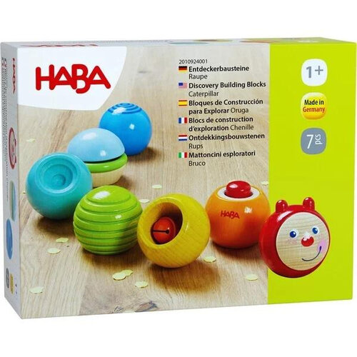 Haba Ontdekkings Bouwstenen / Blokken Rups 1+