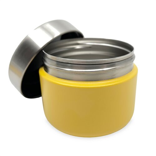 Smikkels RVS Fruitbakje 420ml Geel