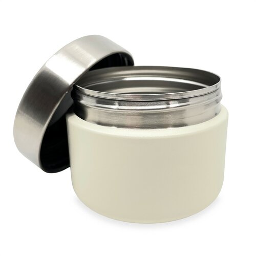 Smikkels RVS Fruitbakje 420ml Zacht Wit
