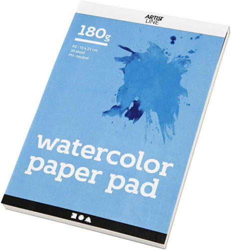 Artistline Aquarelblok A4 - 180 gr - 20 vel