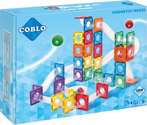 Coblo Classic Knikkerbaan 100 stuks