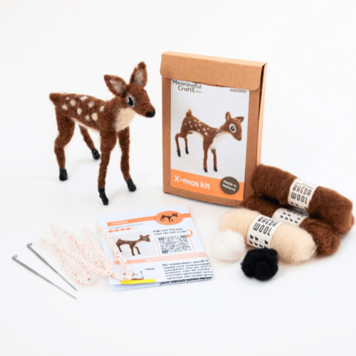 Meaningful Crafts - Naaldvilt Pakket Hertje