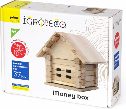 Igroteco Huis Spaarpot 37 onderdelen