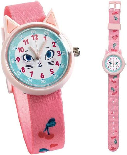 Djeco Horloge Cat