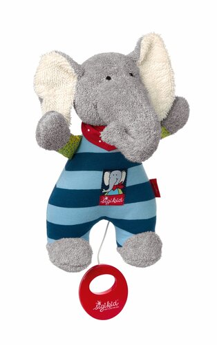 Sigikid Muziekknuffel Olifant Lolo Lombardo