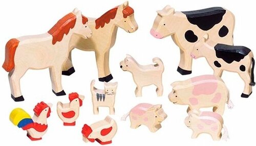 Goki Houten Boerderijdieren
