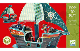 Djeco Pop to Play | Piratenboot 3D | 3+