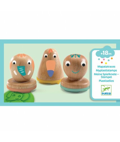 Djeco Klei | Boetseerklei Stempels | 18mnd+