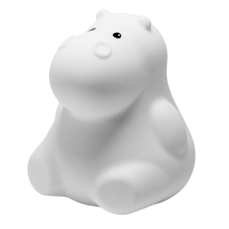 Simply for Kids Siliconen Nachtlampje Nijlpaard klein