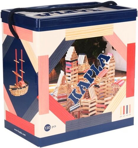 Kapla 120 Box Blue- Red- Pink