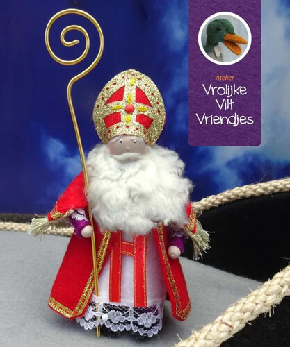 Atelier Vrolijke Viltvriendjes Sinterklaas Vernieuwd