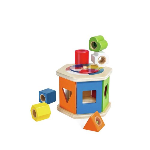 Hape | Houten Vormenstoof ~ Kleuren Ontdekken 1+
