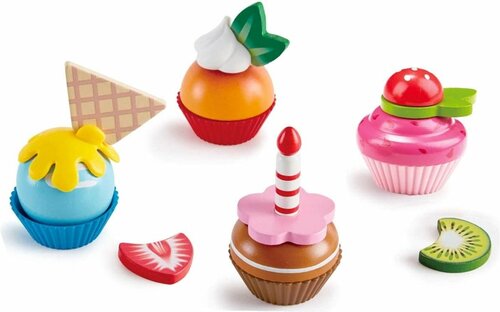 Hape - Houten Cupcakes