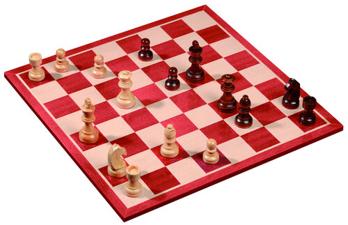Schaken - Houten Schaakset | Bord + stukken 40x40cm