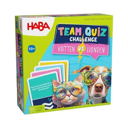 Haba Teamquizuitdaging – Katten versus honden 10+