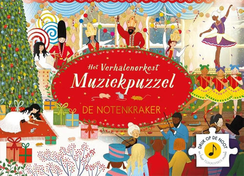 Geluidenboek | Muziekpuzzel De Notenkraker 3+