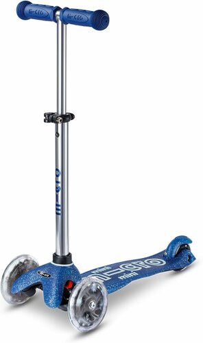 Micro Step | Mini Micro Scooter Deluxe Fairy Glitter LED | Blue