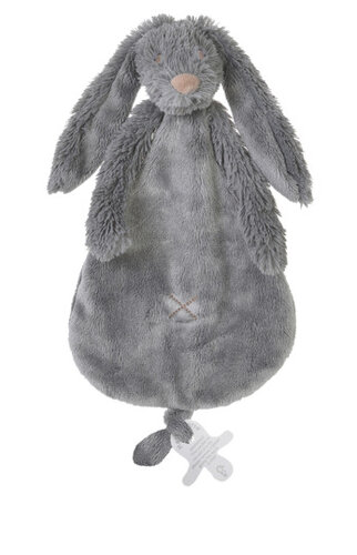 Happy Horse Knuffellapje Deep Grey Konijn Richie Tuttle