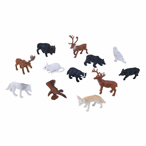 Mojo Wildlife Speelset Mini Bosdieren