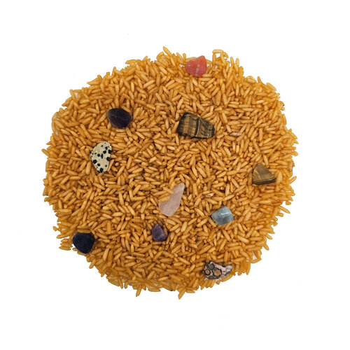 Grennn Speelrijst Edelstenen mix 300 gram