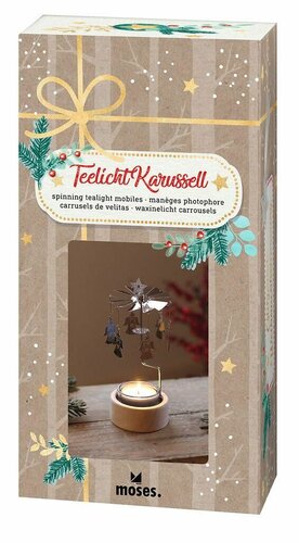 Moses | Kerstcarrousel met Theelichthouder