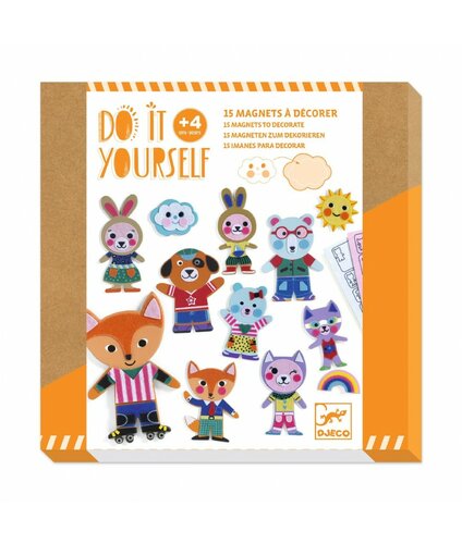 Djeco DIY | Magneten Funky family  4+