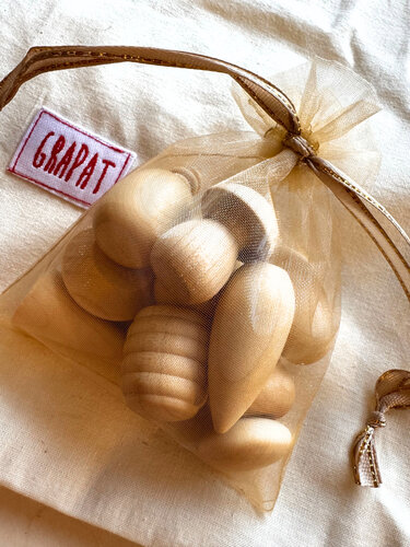 Grapat Cadeauzakje 10 Mandala Figuren Naturel