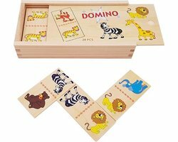 Houten Domino - Wilde Dieren