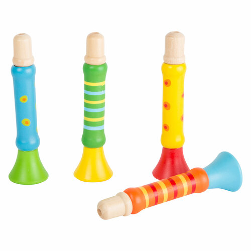 Small Foot | Houten Fluit Trompet 3+