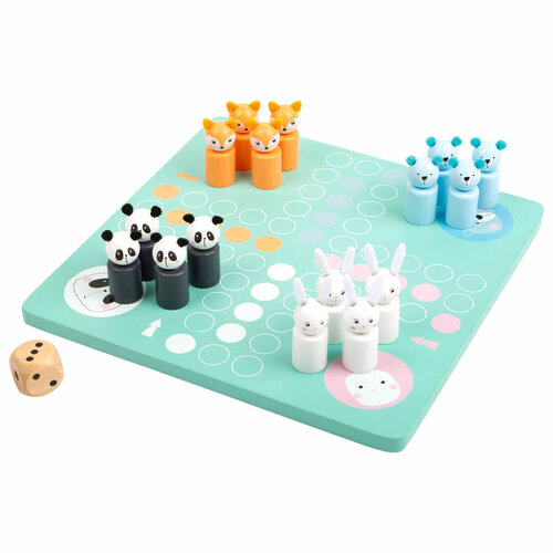 Small Foot - Ludospel Dieren Hout