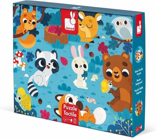 Janod VoelPuzzel Bosdieren 2+