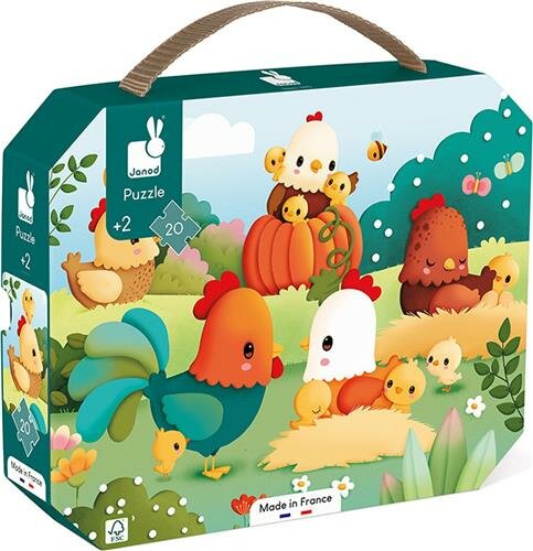 Janod Puzzel | Welkom op het boerenerf 2+