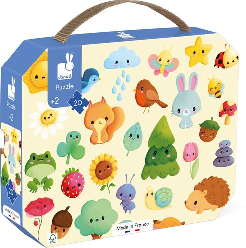 Janod Puzzel | De Natuur 20 stukjes 2+