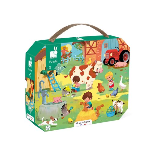 Janod Puzzel | Op de Boerderij 3+