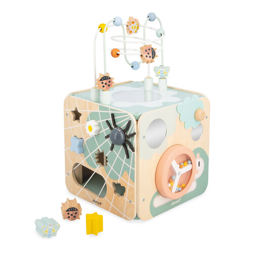 Janod Sweet Cocoon | Activiteitenkubus Maxi 18mnd+