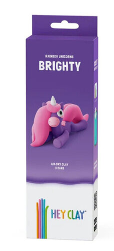 Hey Clay Boetseerklei Rainbow Unicorn Brighty