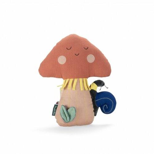 Moulin Roty Muziek Knuffel Pomme des bois Paddenstoel
