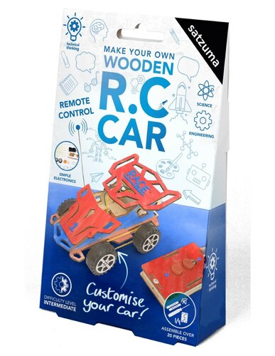 Satzuma | Make your own Wooden RC-Car 7+