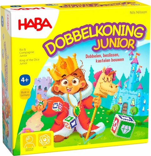 Haba Spel | Dobbelkoning Junior 4+