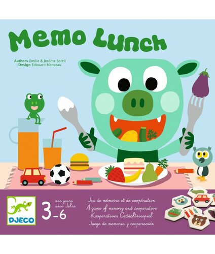 Djeco Bordspel | Memo Lunch 3-6jr