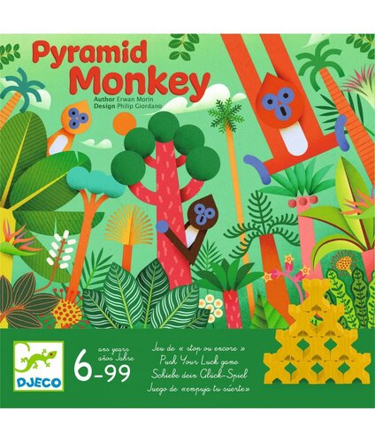 Djeco Bordspel | Pyramid Monkey 6+