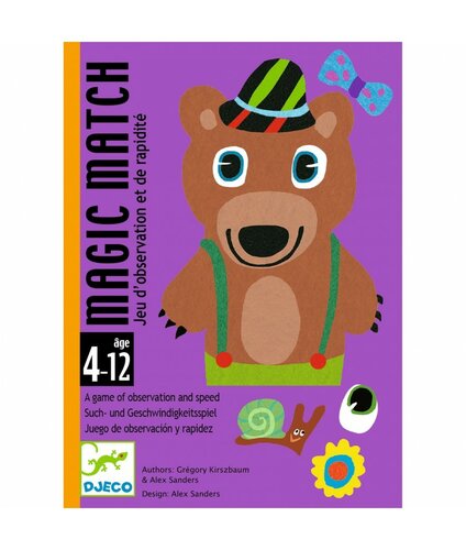 Djeco Kaartspel | Magic Match 4-12jr